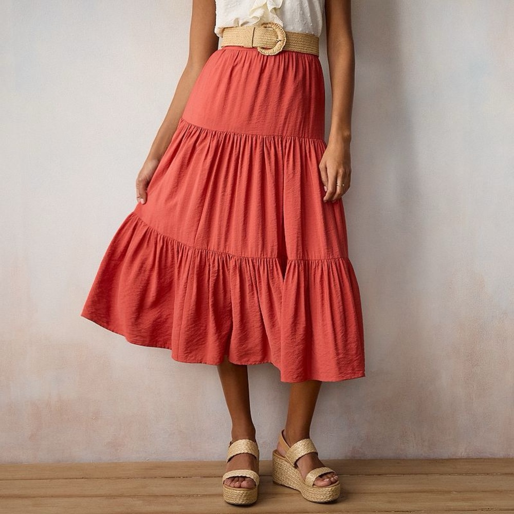 LC Lauren Conrad A-Line Skirt